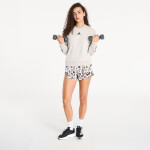 Mikina adidas W Animal Print French Terry 3 Stripes Sweatshirt Wonder Aluminium/ Multicolor XS
