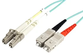 Efb Optický patchkábel LC-SC 20 m / Optický kábel / Multimode 50/125 / Duplex / OM3 (O0314.20)