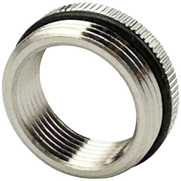 TRU COMPONENTS REM32-M25 redukcia káblovej priechodky M32 M25 mosaz (poniklovaná) 1 ks; TC-11032920