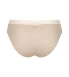Dámske nohavičky GO Ribbed R Tai C2P - GRAY - sv. béžová M013 - SLOGGI GRAY S