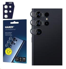 3mk HARDY Lens Protection Pre sklá na fotoaparát pre Samsung Galaxy S23 Ultra Black (5903108573337)