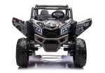 Mamido Detské elektrické auto Buggy UTV-MX 4x4 LCD MP4 lakované maskáčové