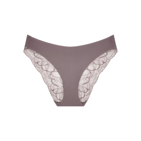 Dámske body Make-Up Illusion Lace Highleg Tai - Triumph coffee sugar (3091) 044