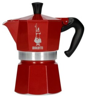 Bialetti MOKA Marocco na 3 šálky červená 130 ml (0009223)