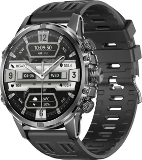 Blitzwolf BW-AT6 PLUS čierna / Chytré hodinky / 1.75 "/ BT 5.3 / IP67 / Android iOS (BW-AT6 plus)