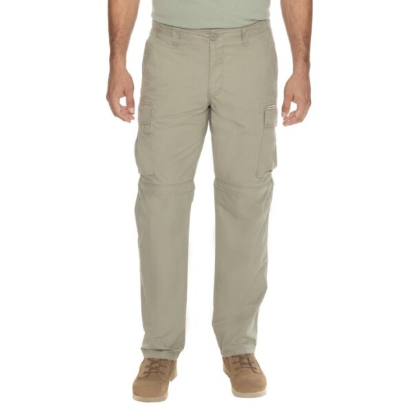 Bushman nohavice Wasco II zip off stone 52
