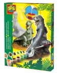 SES Creative Sadrová sada Odlievanie a maľovanie T-Rex