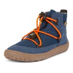 Chlapčenská celoročná barefoot obuv TEX TRACK Denim, Froddo, G3110257-1, svetlo modrá - 31