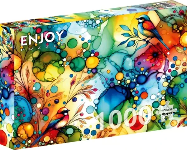ENJOY Puzzle Krása vtákov