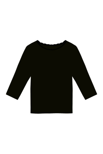 BLÚZKA MARGOT 3/4 černá 2XL