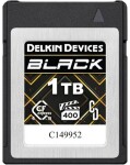 Delkin Delkin CFexpress 4.0 BLACK | Type B | R3630/W3130 (VPG400) 1TB
