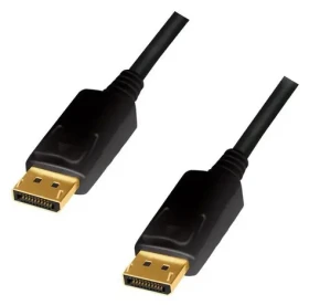 LogiLink DisplayPort 1.2 čierna / Kábel DisplayPort / 2 m / 4K/60 Hz (CD0101)