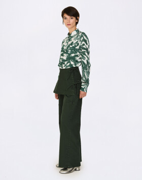 SKFK Leunda-GOTS Trouser 0G7 Dark Green 42