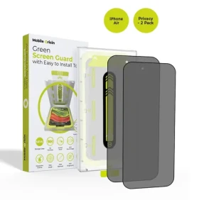 Mobile Origin Screen Guard s aplikátorom pre Apple iPhone Air / 2 kusy / Privátne sklo (SGA-FP-i17Air-2pk)