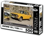 RETRO-AUTA Puzzle č. 19 Zastava 101, 1100 (1974)