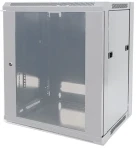 Intellinet Nástenný rozvádzač 12U sivý / Rozvádzač / 19" / 570x600 mm / nezmontovaný (711890)