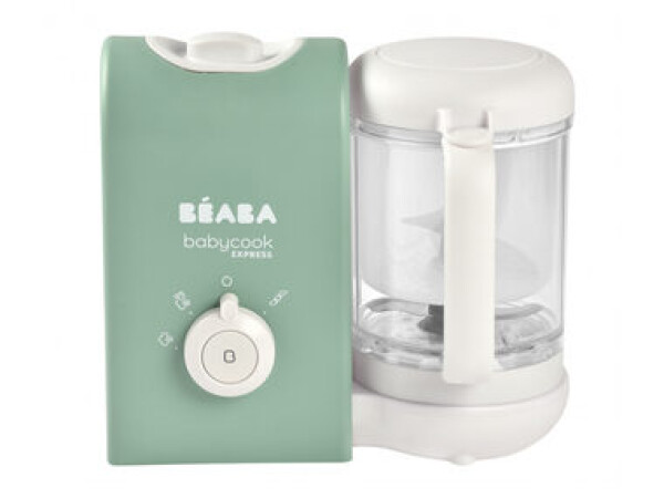 Beaba Parný varič + mixér BABYCOOK Express Sage Green / 400W (916301BB)