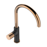 INVENA INVENA - Drezová batéria MOONLIGHT čierna/ružové zlato BZ-77-014-V