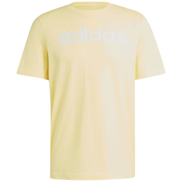 Pánske tričko adidas Essentials Single Jersey Linear Embroidered M IZ4769 L