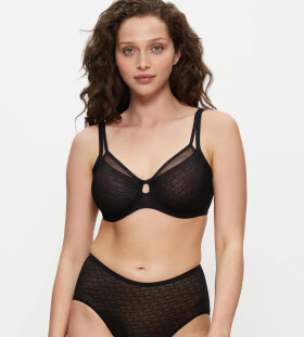 TRIUMPH SIGNATURE SHEER - Minimalizačná podprsenka pre hladký tvar Triumph BLACK 90E