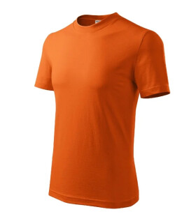 Základné tričko unisex oranžové L