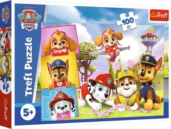 Trefl Puzzle Tlapková patrola: Nebojácna partia