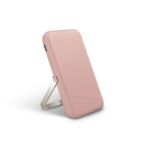 UNIQ HOVEO MagSafe bezdrôtová powerbanka ružová / 5000 mAh / 1x USB-C (8886463684238)