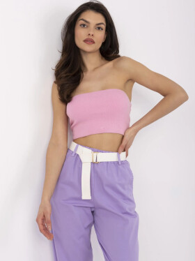 Nohavice DHJ SP 8830.77 light purple jedna velikost