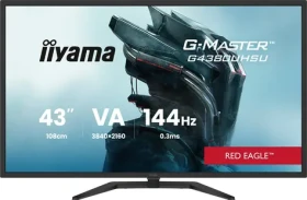 42.5" IIYAMA G-Master G4380UHSU-B2 čierna / LED / VA / 3840 x 2160 / 16:9 / 0.3 ms / 4000:1 / 550cd-m2 / VESA (G4380UHSU-B2)