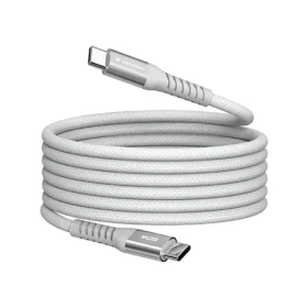 Verbatim 31850 Magnetický 60W USB-C kábel 1.2m šedá / USB-C(M) / USB-C(M) / 100 W / PD QC 3.0 (31850)