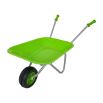 Mamido Záhradný fúrik s náradím kompletný set zelený