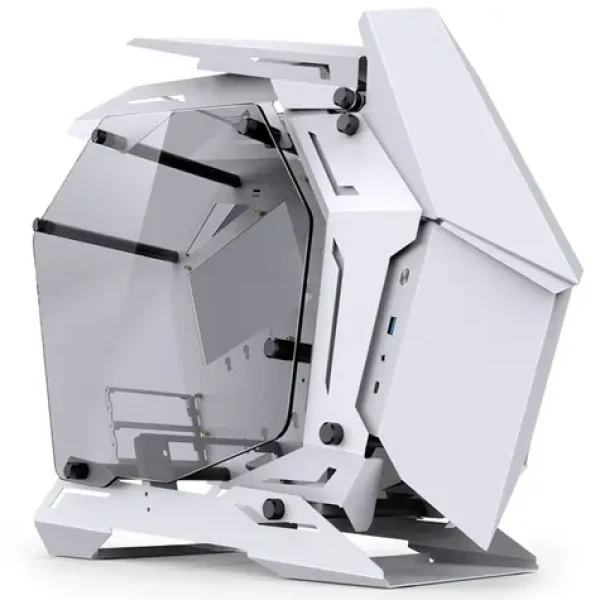 Jonsbo MOD3 Mini biela / Micro-ATX / 1x USB-A 3.0 / 1x USB-C 3.0 / bez zdroja / priehľadná bočnica (MOD3 MINI WHITE)