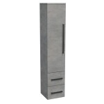 Kúpeľňová skrinka vysoká SAT Cube Way 35x163x33 cm betón CUBE3CHV35BE CUBE3CHV35BE