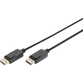 Digitus DisplayPort prepojovací kábel Konektor DisplayPort, Konektor DisplayPort 1.00 m čierna AK-340100-010-S Kábel DisplayPort; AK-340100-010-S