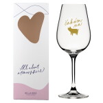Bella Rose Pohár na víno Čakám na zlaté prasiatko