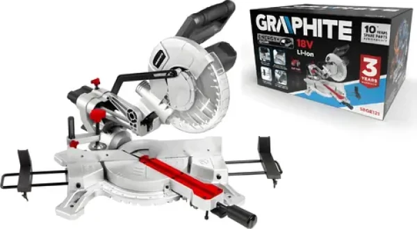 Graphite 58GE121 / Aku pokosová píla / 18V / 210 mm (58GE121)