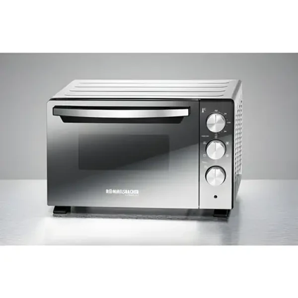 Rommelsbacher Bgs 1400 strieborno-čierna / Mini rúra / 22 l / 1380 W / horný, spodný a ventilátorový ohrev (BGS 1400)