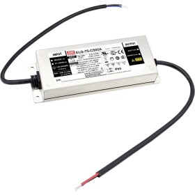 MEAN WELL ELG-75-C700DA-3Y LED driver konštantný prúd 74.9 W 700 mA 53 - 107 V/DC dali, montáž na nehorľavom povrchu, schválenie nábytku, outdoorový, PFC; ELG-75-C700DA-3Y