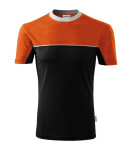Tričko Colormix unisex oranžové 2XL