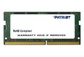 Patriot 8GB (1x8GB) 2400 MHz / DDR4 / SO-DIMM / CL15 / 1.2 V (PSD48G240081S)