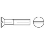 TOOLCRAFT TO-5450055 zápustné skrutky M2 5 mm drážka DIN 963 mosaz 200 ks; TO-5450055