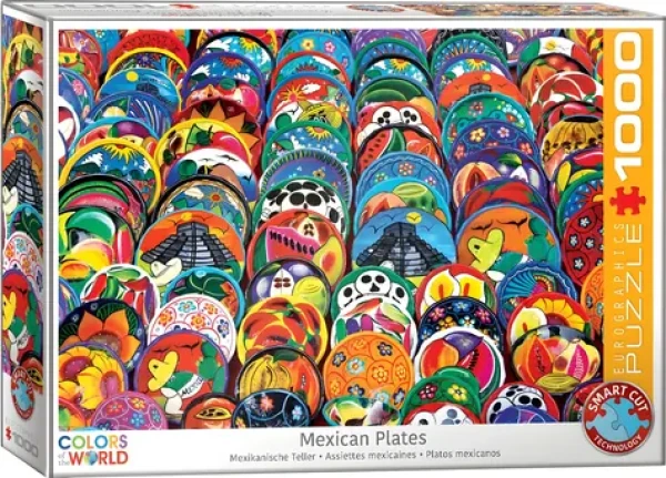 EUROGRAPHICS Puzzle Mexické taniere