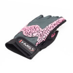 Gymnastické rukavice Pink/Gray W HMS RST03 r.S ženy NEPLATÍ