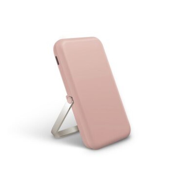 UNIQ HOVEO MagSafe bezdrôtová powerbanka ružová / 5000 mAh / 1x USB-C (8886463684238)