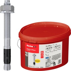 Fischer FAZ II Plus 10/10 Eimer (145) čapová kotva 95 mm 10 mm 568857 145 ks; 568857