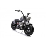 Mamido Detská elektrická motorka Chopper Warrior 36V čierna