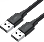 Ugreen Kábel USB-A - USB-A čierna / Kábel / 1,5 m / 0,48 Gbit/s (UGR393BLK)