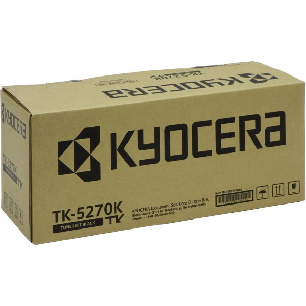 Kyocera TK-5270K náplň do tlačiarne originál čierna Maximálny rozsah stárnek 8000 Seiten; 1T02TV0NL0