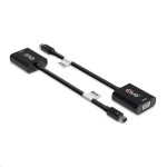 CLUB3D CAC-2113 aktívna redukcia Mini DisplayPort na VGA M/F čierna / FHD 60Hz (CAC-2113)