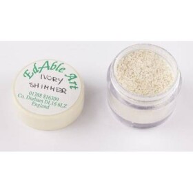 Prášková farba Ivory Shimmer - Edable Art